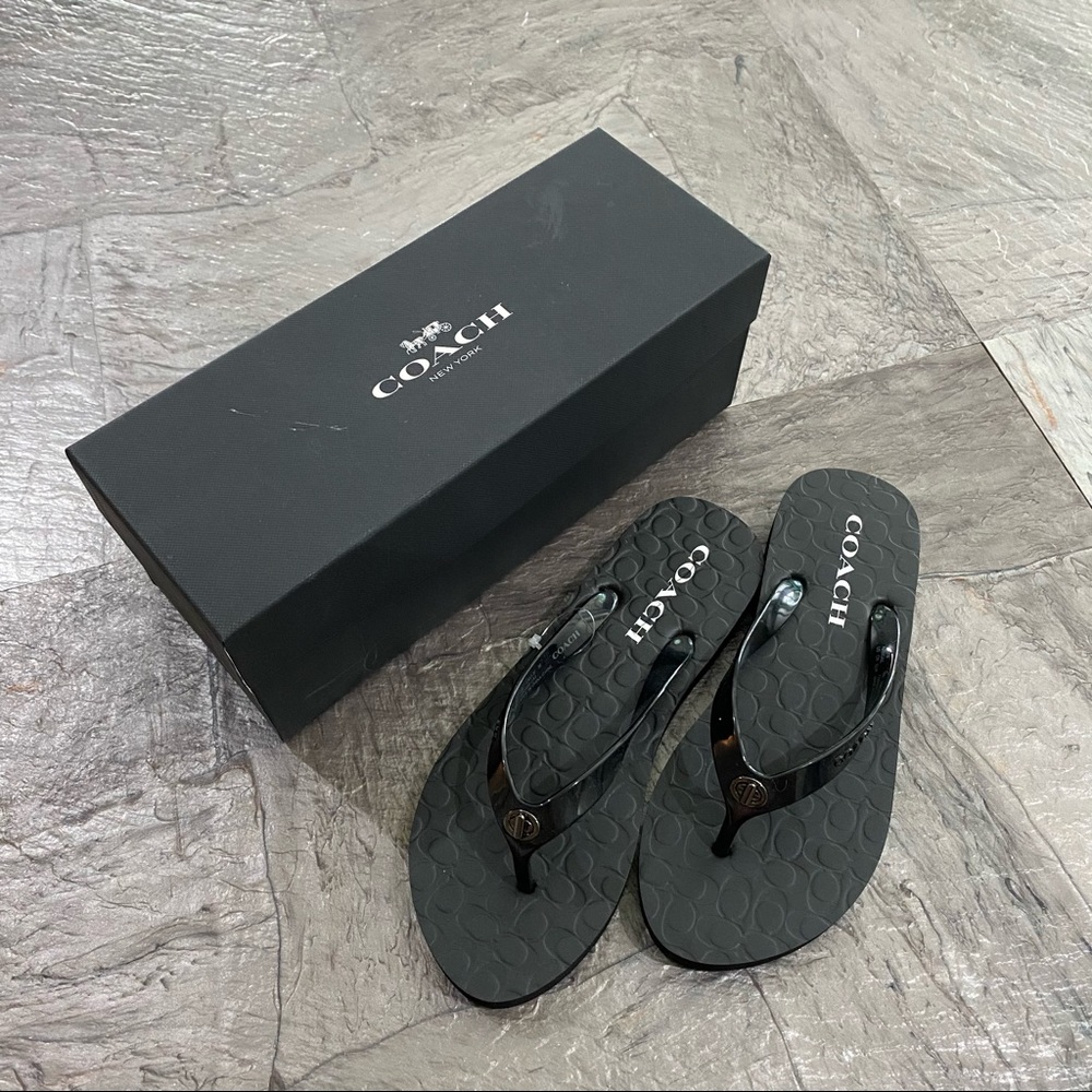Coach Flip Flops
